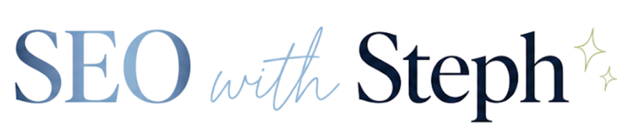 logo seo with steph